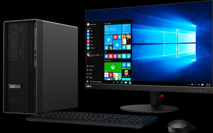 Image du produit Lenovo ThinkStation P350 Tour (Intel Core i9-11900K, 64 Go, 1000 Go, RTX A5000)