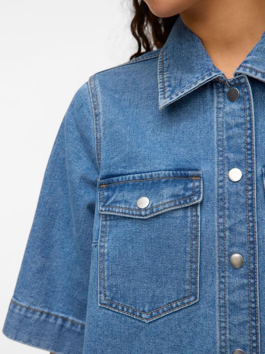 Actual product image Vero Moda VMFENJA Kurzes Kleid Jeanskleid (XXL)