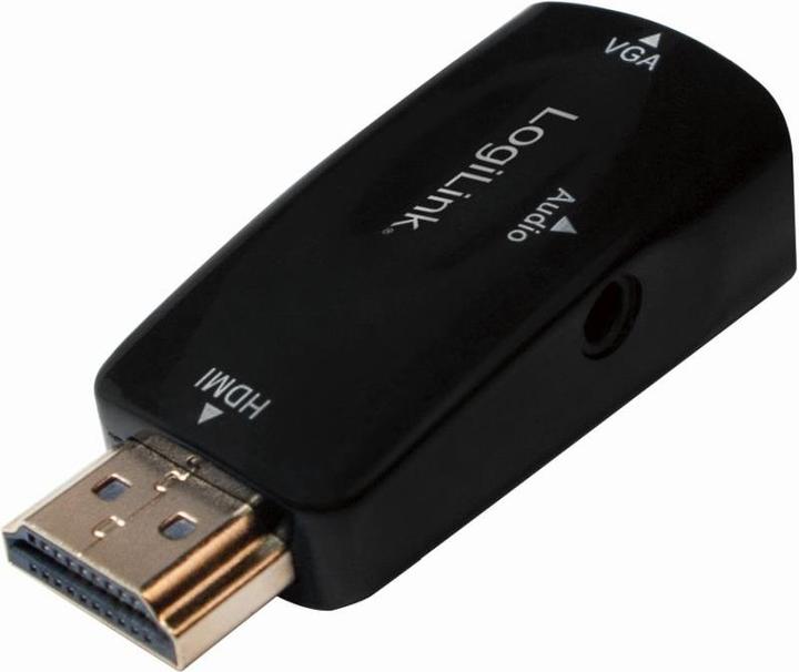 Actual product image LogiLink HDMI to VGA Converter (HDMI male), ® (CV0107) (Digital -> Analog)
