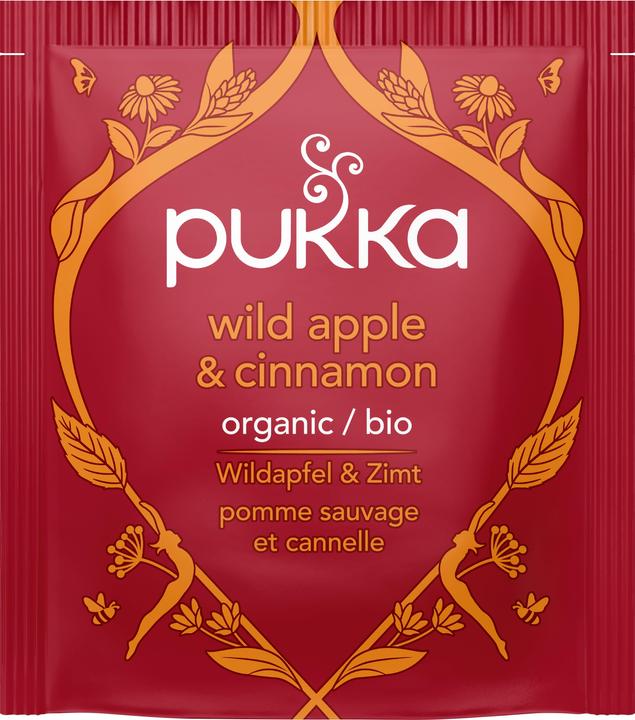 Actual product image Pukka Wild apple cinnamon tea (40 g)