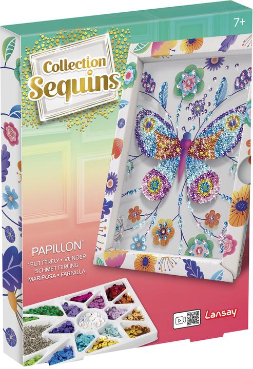 Produktbild Lansay Paillettenkunst Schmetterling