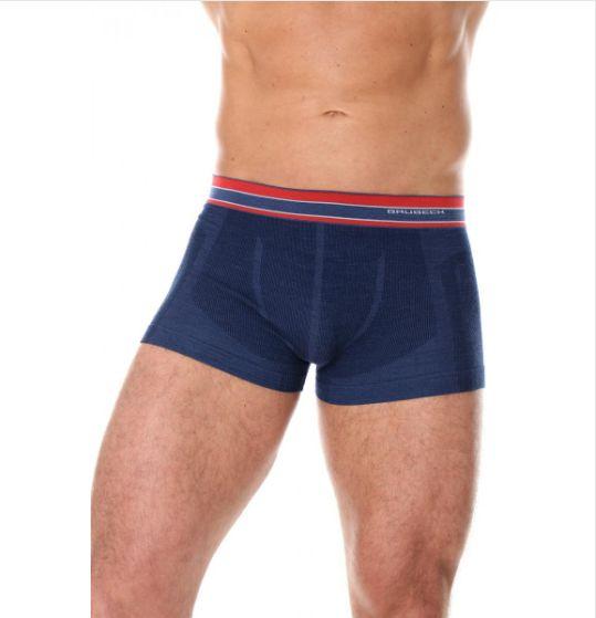 Brueck Active Wool Herren Boxershorts Dunkelblau Grösse M (BX10870) (M)