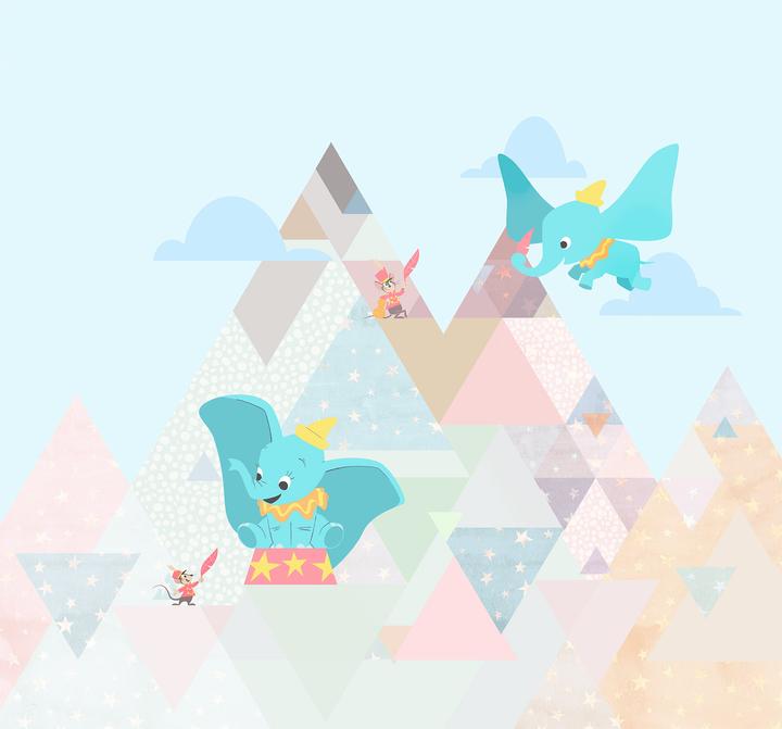Image du produit Dumbo l'éléphant volant (300 x 280 cm)