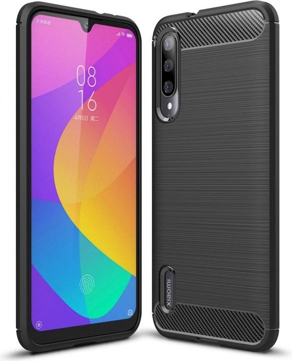 Immagine prodotto Screenguard Xiaomi Mi A3 Scafo Carbonio Spazzolato Morbido TPU (Mi A3)
