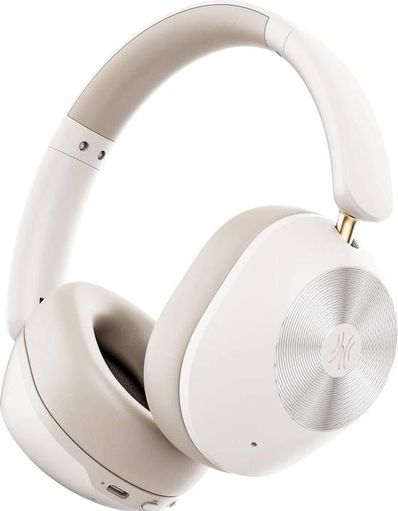 Produktbild OneOdio Handy Over Ear Kopfhörer Bluetooth® Weiss Noise Cancelling (ANC, 75 h, Kabellos)