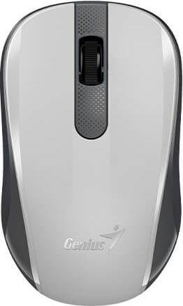 Produktbild Genius bezdrÃ¡tovÃ¡ tichÃ¡ myÅ¡ NX-8008s bÃ­loÅ¡edÃ¡ (Kabellos)