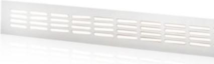 Produktbild Vink Duka Ventilationsrist Typ 460 - 400X60MM Hvid Ventilationsrist til indvendig anvendelse