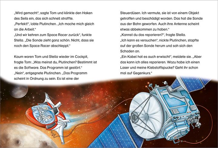 Actual product image Tessloff Der kleine Major Tom. Band 17. Rettungsmission zum Pluto (German, Bernd Flessner, Peter Schilling, 2023)