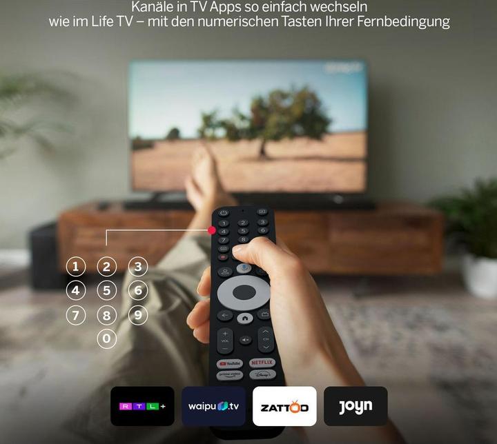 Produktbild Thomson Streaming BOX: 4K UHD Google TV (8 GB, iOS 12)