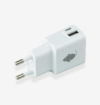 Produktbild Greenmouse Dual Wall Lader USB En USB-C