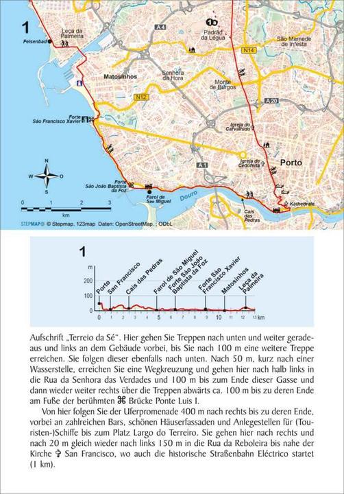 Image du produit Portugal Spanien: Jakobsweg Caminho Português 100000 (Allemand, Raimund Joos, 2024)