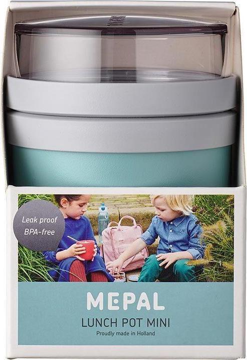 Actual product image Mepal Lunchpot Ellipse mini, Nordic Green