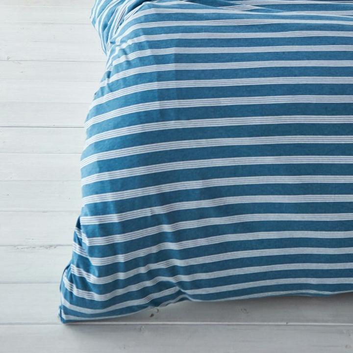 Actual product image BettwarenShop Melange stripes (Bedding set, 135x200 cm + 80x80 cm)