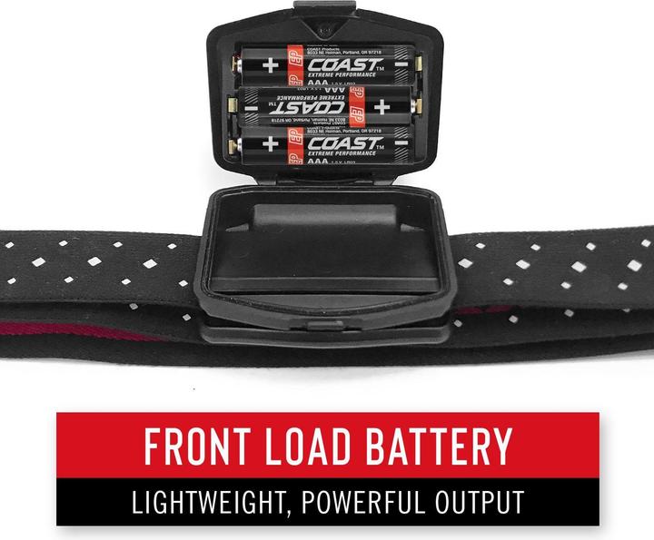 Actual product image Coast FL60R Headlamp (455 lumens) - XACTONE High CRI (90) (450 lm)