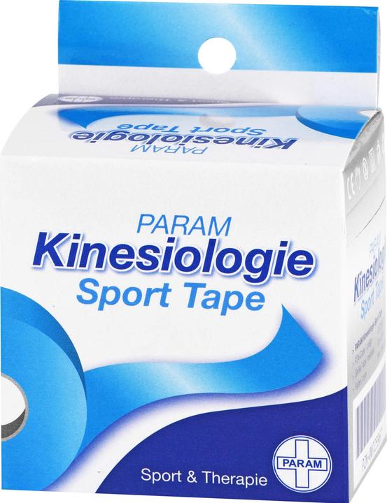 Produktbild Kinesiologie Sport Tape 5 cm x 5 m Blau, 1 St. Pflaster (5 m)