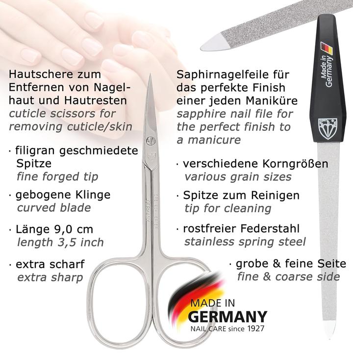 Produktbild Drei Schwerter 5-tlg. Maniküre Set 'Milano'