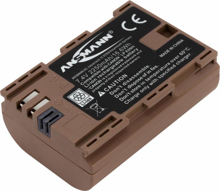 Actual product image Ansmann Rechargeable battery camera A-Can LPE6 NH Canon EOS (Rechargeable battery)