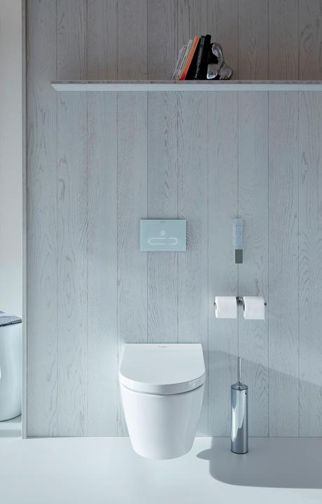 Actual product image Duravit Brush set STARCK T floor standing chrome