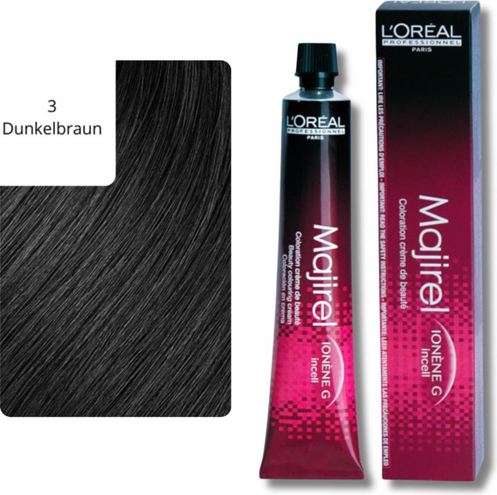 Actual product image L'Oréal Professionnel Majirel (3 Dark brown)