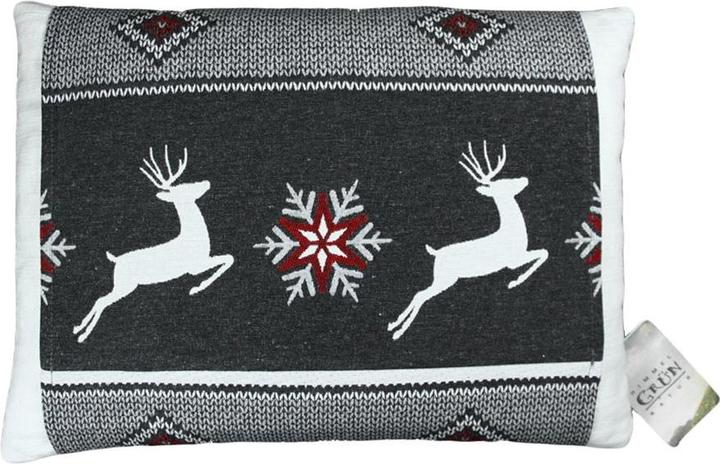 Himmelgrün Dinkel Zirben Kissen Winterhirsch 2-teilig (40 x 30 cm)