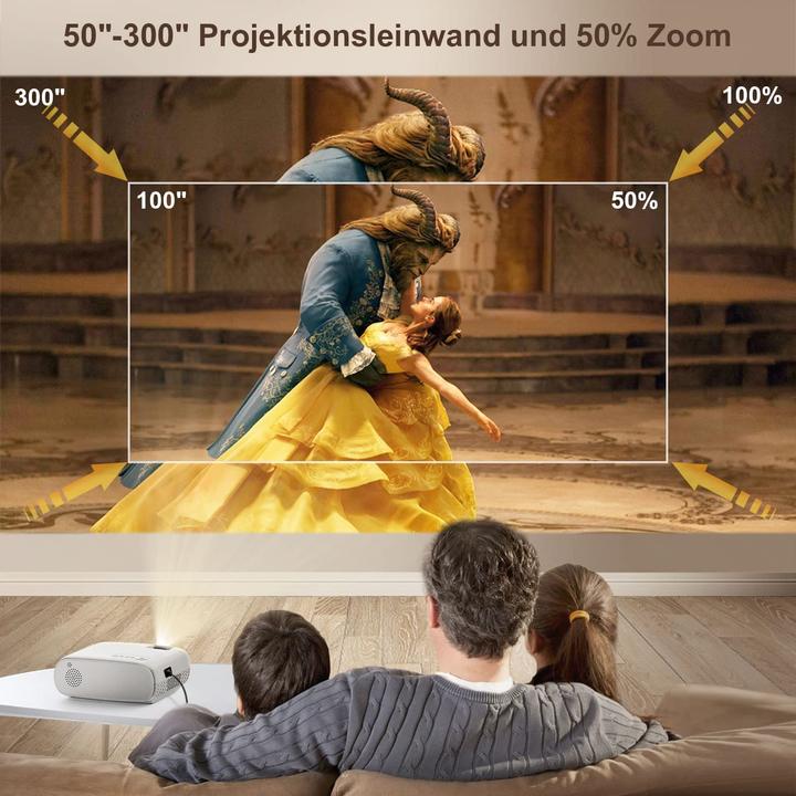 Actual product image WiMiUS W2 (HD, 7000 lm)