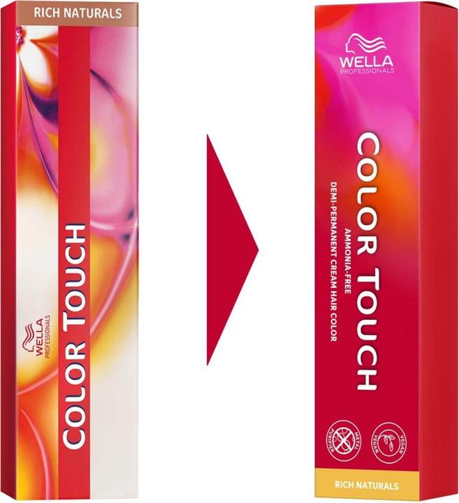 Immagine prodotto Wella Colour Touch Rich Naturals - 8/81 (Biondismo, Argento, Bianco)