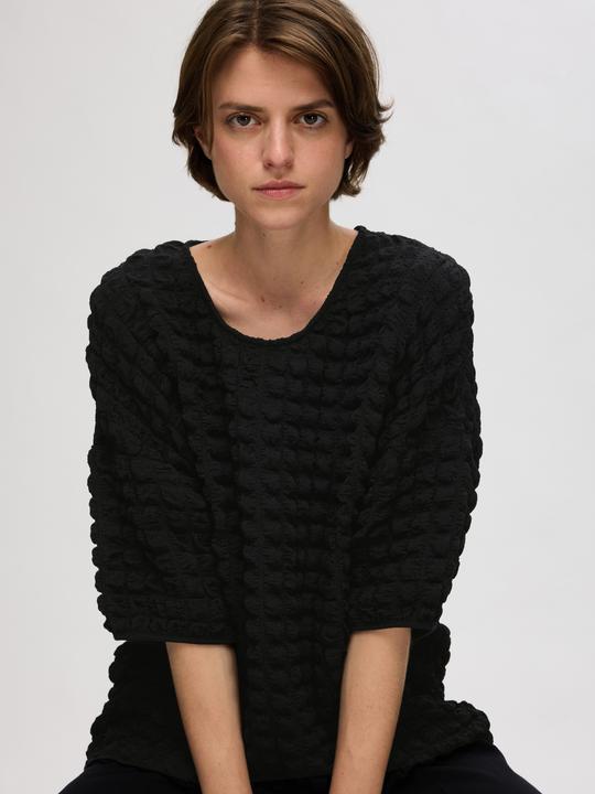 Image du produit Selected Femme Haut texturé avec manches 3/4 (M)