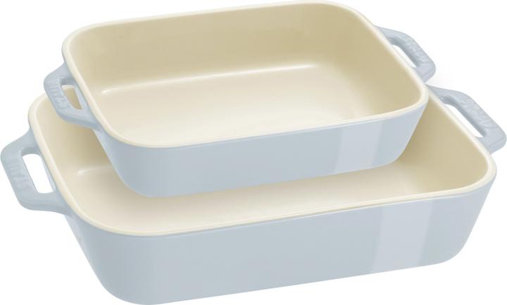 Actual product image Staub 2-piece ceramic oven mould set