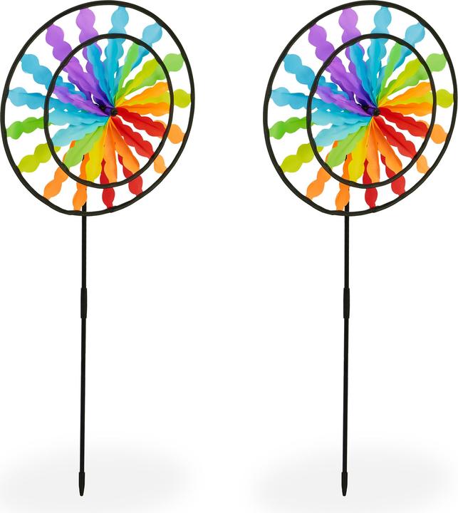 Actual product image Relaxdays 2x Windrad