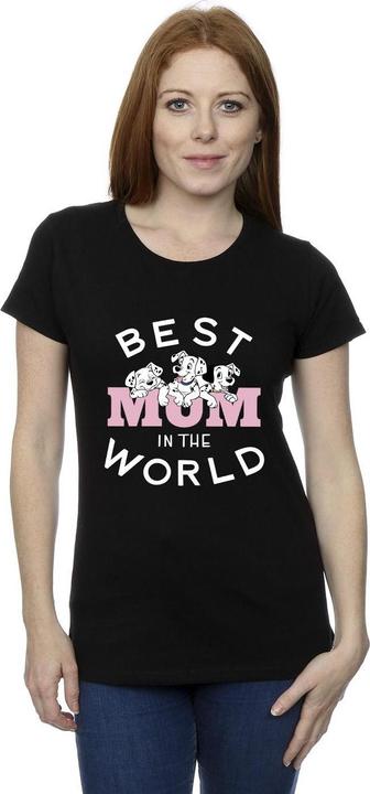 Immagine prodotto Disney 101 Dalmatians Best Mum In The World Maglietta Donna (L)