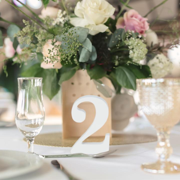 Actual product image Relaxdays 19-piece table number set