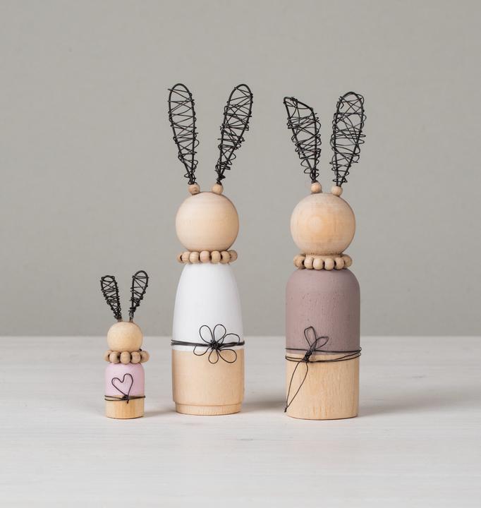 Produktbild Rayher Bastelpackung "Hasenfamilie"