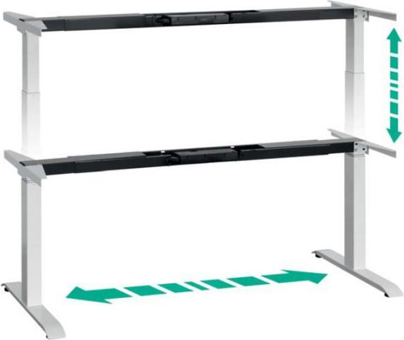 Image du produit Officeplus Piètement De Table électrique Ergon Profit