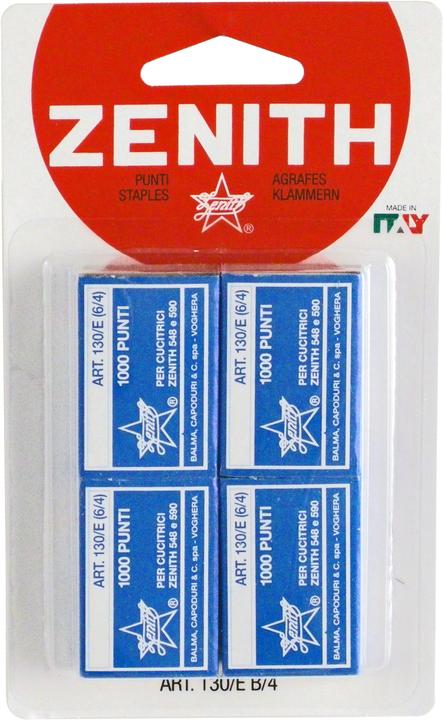 Produktbild Zenith 4 Kisten mit 130/e Punkten (1 x)