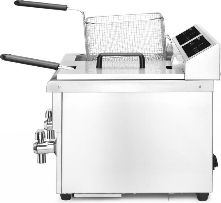 Actual product image Hendi Induction Fryer Kitchenline 2X8L