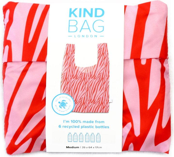 Actual product image Kind Bag Zebra