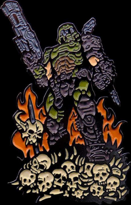 Image du produit Fanattik Doom Eternal pin Doom Guy Limited Edition