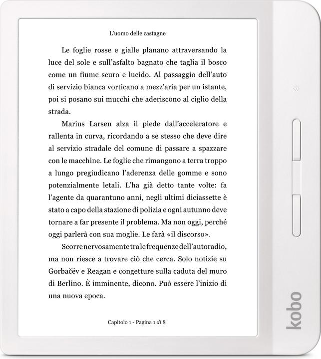 Productafbeelding Kobo Weegschaal H2O (7", 8 GB, Wit)