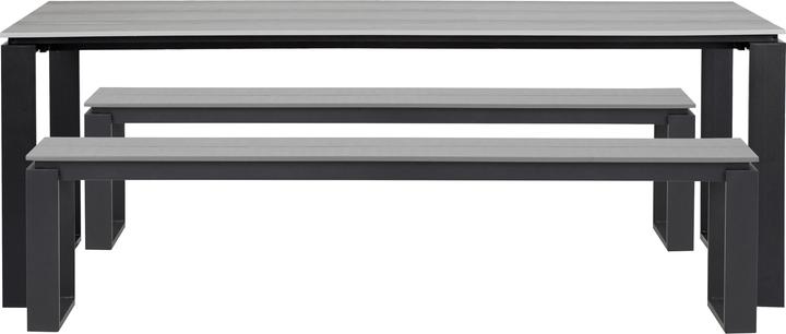 Actual product image Schou Garden Table MARTINUS Polywood grey ash, 210x100cm (210 cm)
