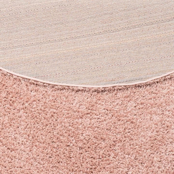 Produktbild Pergamon Hochflor Langflor Shaggy Teppich Comfy Mix Rund (120 x 120 cm)