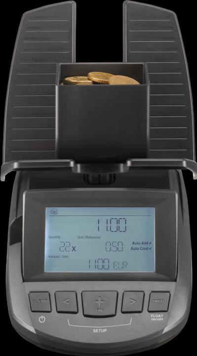 Produktbild ratiotec Geldwaage RS 2000 (Made in Germany) (Geldscheinzähler, Münzzähler)