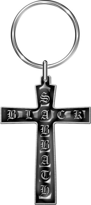 Black Sabbath Emaille Schlüsselanhänger Kreuz
