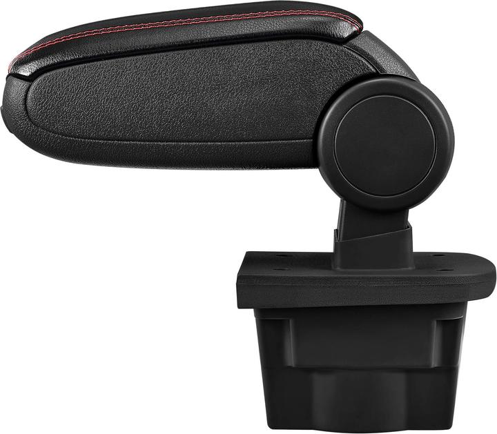 Immagine prodotto Pro-Tec Bracciolo centrale Opel Astra J con vano portaoggetti in similpelle nera con cuciture rosse