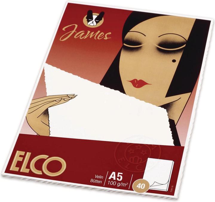 Image du produit Elco James Velin (A5, Blanc, Couverture souple)