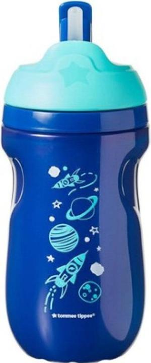Tommee Tippee TOMMEE TIPPEE Straw Cup Kubek niekapek ze słomką 260ml 12m+ Boy (0.26 l)