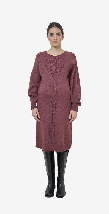 Actual product image Vertbaudet Knitted dress with cable pattern for pregnancy (W36/L38)