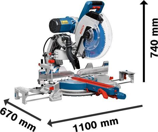 Image du produit Bosch Professional Scie à onglets GCM 12 GDL, Wood