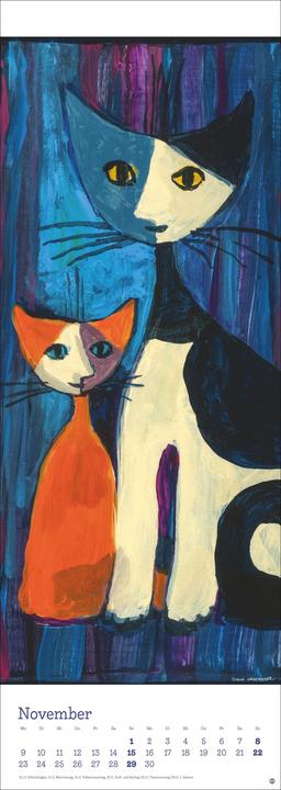 Produktbild Rosina Wachtmeister Vertical Kalender 2026 (24,5 x 69 cm, Deutsch)