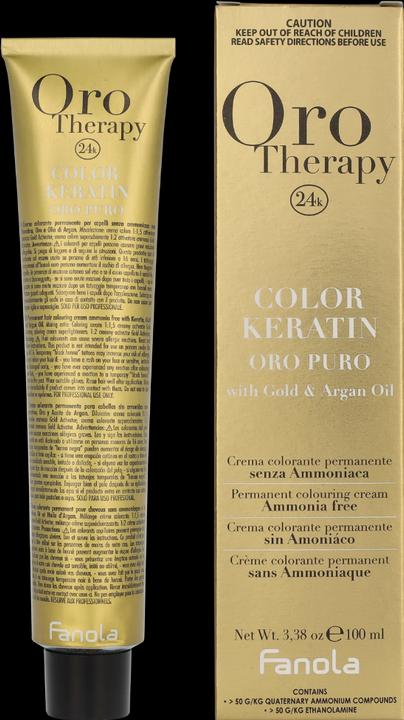 Produktbild Fanola Color Keratin Oro Puro 4/14 Cacao 100ml (4.14)