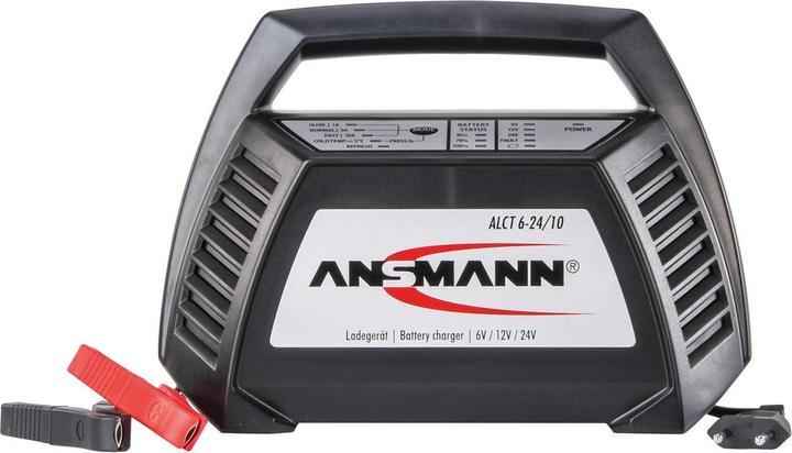Image du produit Ansmann Chargeur automatique ALCT 624/10 (6V, 12V, 24V, 10 A)